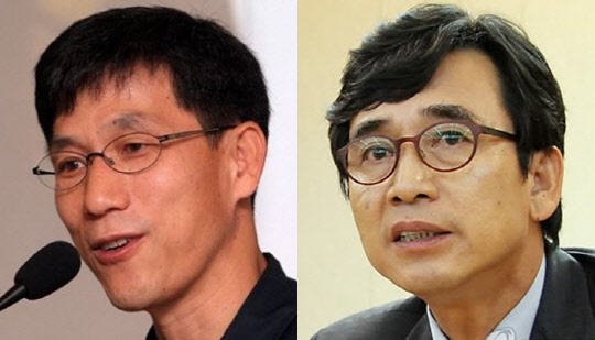 진중권/유시민(사진=연합뉴스)